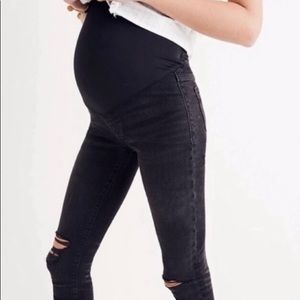 Madewell Over The Belly Maternity Jeans 29